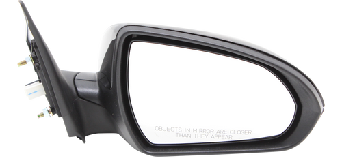 ELANTRA 17-18 MIRROR RH, Power, Manual Folding, Heated, Paintable, w/o Auto Dimming, Blind Spot Detection, Memory and Signal Light