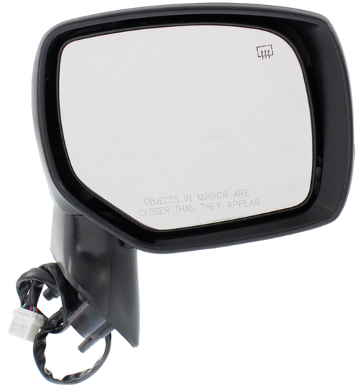 FORESTER 14-18 MIRROR RH, Power, Manual Folding, Heated, Paintable/Textured, 2 Caps, w/o Signal Light