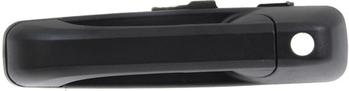 GRAND CHEROKEE 05-10 REAR EXTERIOR DOOR HANDLE LH, Textured Black, w/ Keyhole, Plastic