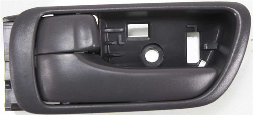 CAMRY 02-06 FRONT INTERIOR DOOR HANDLE LH, Textured Black, Japan/USA Built, Vehicle, (=REAR)