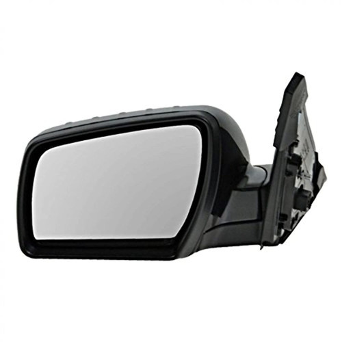Fits 12-13 Soul Left Driver Mirror Power Non-Painted Black w/Heat, Signal, Fold