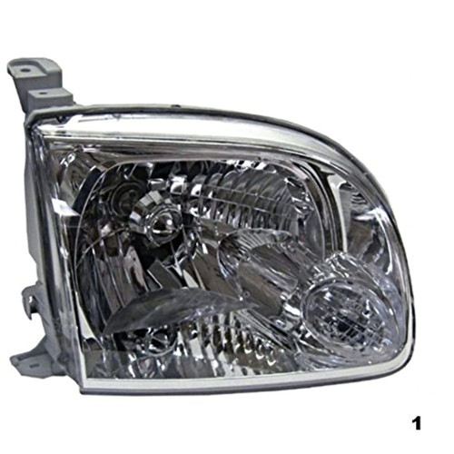 Fits 05-07 Sequoia Right Passenger Side Headlamp Assembly