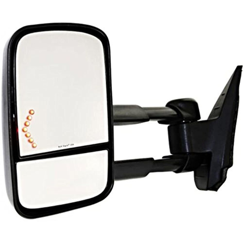 Fits 07-13 Escalade/Avalanche Left Driver Tow Mirror w/Heat,Pwr, Sig, Man Tele