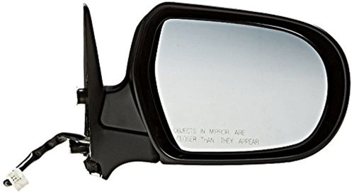 Fits 05-09 Legacy/Outback Right Pass Mirror Pwr Unpainted Black No Heat,Signal