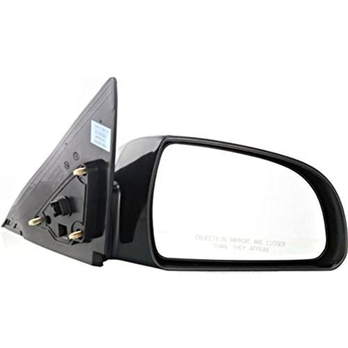 06-10 Sonata Right Passenger Mirror Power Non-Painted Black w/Heat