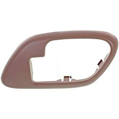 Fits GM Trucks SUV Interior Door Handle Bezel Brown Right For Manual Locks