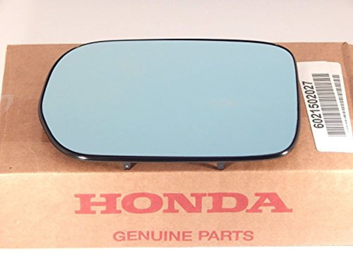 Fits 02-06 Ac MDX Left Driver Heated Blue Mirror Glass w/Rear Backing Plate OE