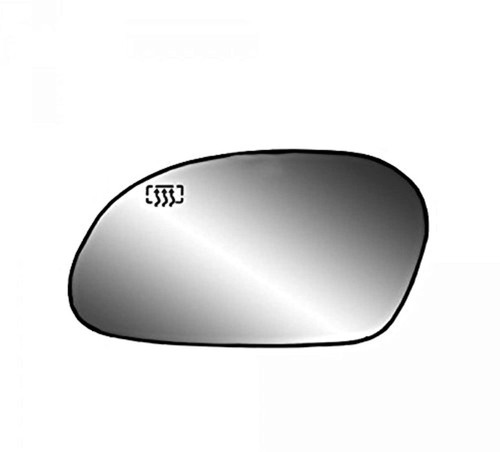 Fits 00-07 Taurus, Sable Left Driver Side Heated Mirror Glass w/Rear Back Plate