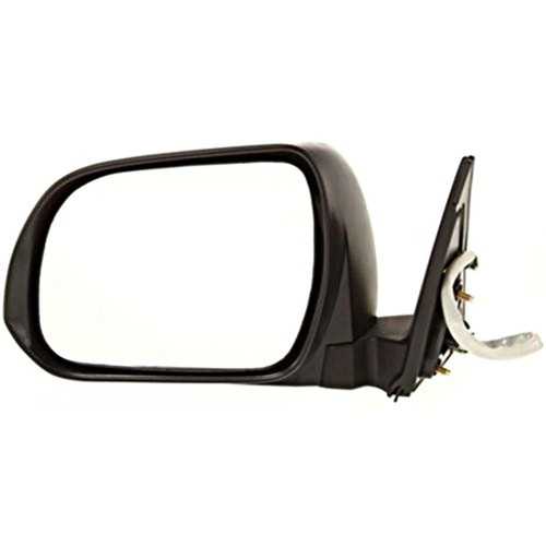 Fits 08-13 Highlander/Hybrid Left Driver Power Mirror Unpainted W/Heat NoLight