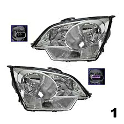 Fits 08-10 Vue;08-09 Vue Hybrid;12-14 Chev. Captiva Sport L&R Headlamps - Pair