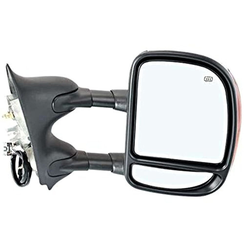 For 01-07 Super Duty 00-05 Excursion Right Pass Mirror Assm Heat Signal Dual Arm