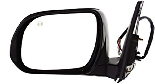Fits 10-13 4Runner Left Driver Power Mirror Assembly w/Signal, Heat Puddle Light
