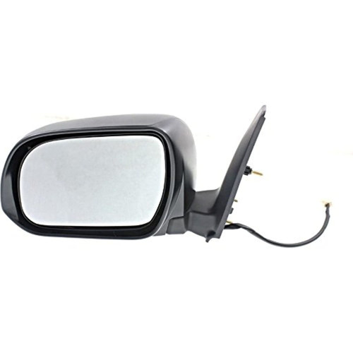 Fits 10-13 4Runner Left Driver Mirror Unpainted W/Heat - No Signal, Puddle Light