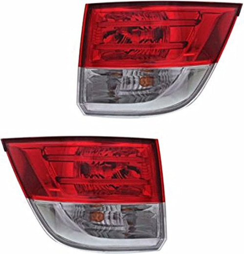 Fits For 14 Honda Odyssey Left & Right Set Tail Lamp Assembles Quarter Mounted