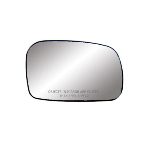 Fit System Passenger Side Non-Heated Mirror Glass w/Backing Plate, Honda Civic Coupe, 4 11/16" x 7 1/8" x 7 9/16" (Non-Foldaway)