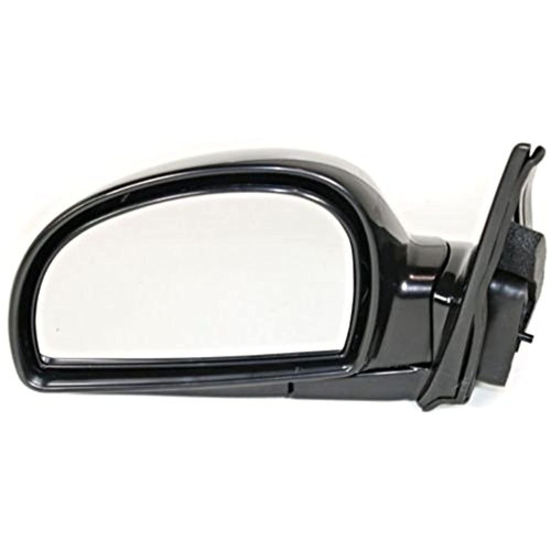 Fits 11/01-06 Accent Left Driver Mirror Power Non-Painted with Heat