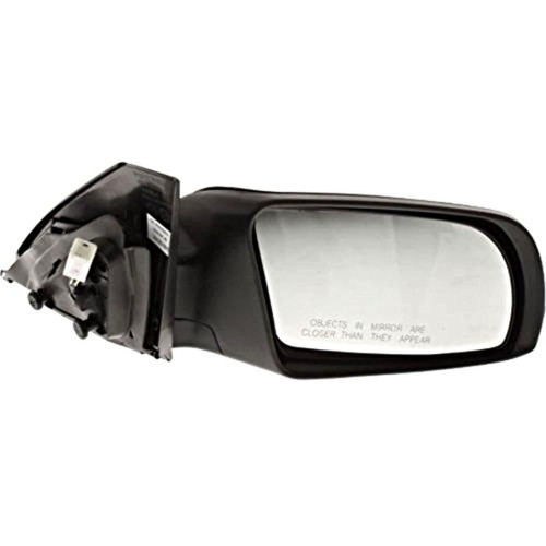 Fits 08-13 Altima Coupe Right Pass Unpainted Power Black Mirror W/Signal No Heat