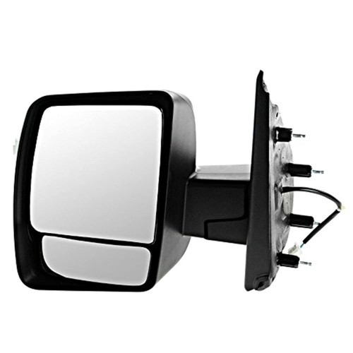 Fits 12-17 NV Left Driver Power Mirror Textured Manual Fold No Heat/Tow