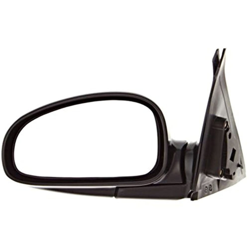 Fits 01-06 Optima Left Driver Mirror Power Non-Painted Black Without Heat