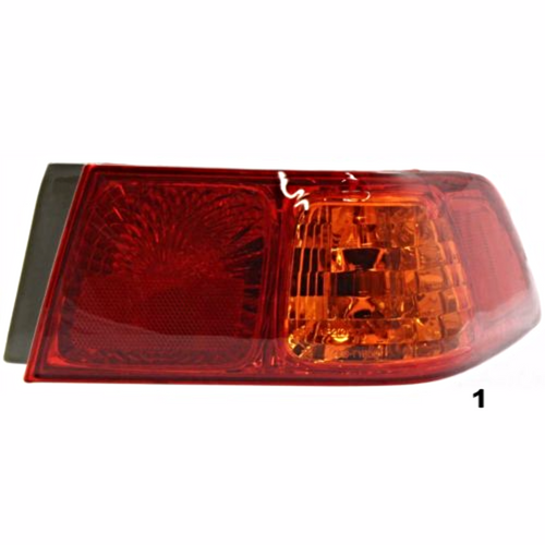 Fits 00-01  CAMRY RIGHT PASSENGER TAIL LAMP ASSEMBLY QUARTER MOUNTED