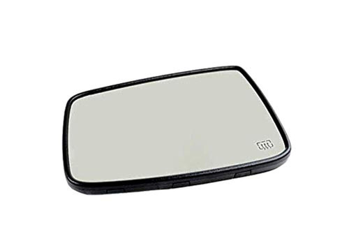 Left Heated Auto Dimming Mirror Glass w/Square Type Holder For 09-(17 2021 Ram