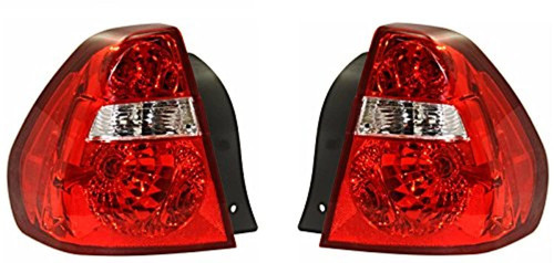 Fits 04-07 Chevrolet Malibu/08 Malibu Classic Left & Right Set Tail Lamp Assemblies