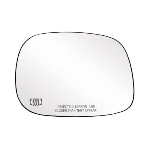 Fit System 30203 Passenger Side Heated Mirror Glass w/Backing Plate, Dodge Ram Pick-Up 1500, Ram 2500, 3500, 6 1/2" x 9" x 9 1/2" (w/o Towing pkg)