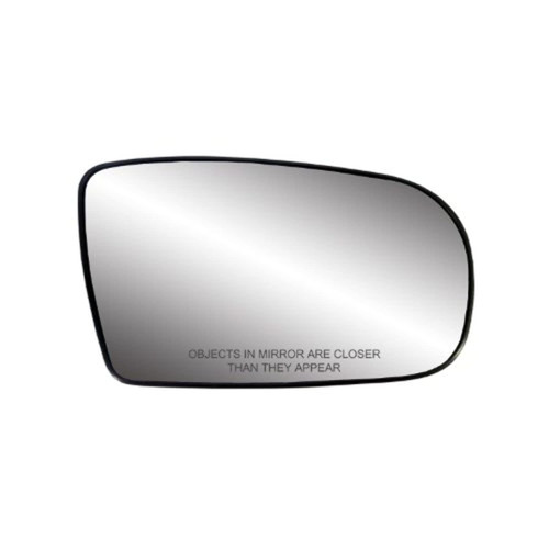Fit System Passenger Side Non-Heated Mirror Glass w/Backing Plate, Chevrolet Cavalier, Pontiac Sunfire, 4 1/8" x 7" x 7 1/2"