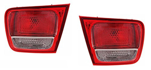 Fits 13-15 Chevrolet Malibu/2016 Malibu Limited Left & Right Set Tail Lamp Assemblies without LED Lid Mounted