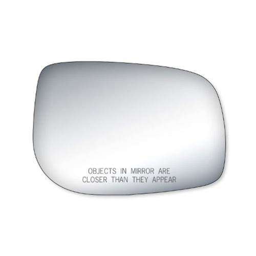 Fit System Passenger Side Mirror Glass, Toyota Yaris Hatchback, Sedan