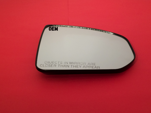 Fits 09-20 Nis 370Z Right Pass Convex Mirror Glass w/ Rear Holder OE