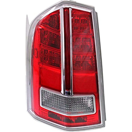 Fits 11-12 Chrysler 300 Left Driver Tail Lamp Assembly with Chrome Center Accent