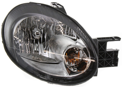 For NEON 03-05 HEAD LAMP RH, Assembly, Halogen, Black Interior, New Body Style