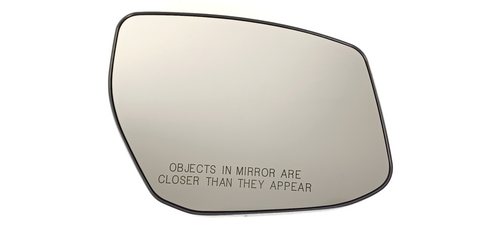Fits 13-18 Altima, 13-19 Sentra Right Pass Heated Mirror Glass w/Rear Holder *Fits Models with Signal in the Mirror Head*