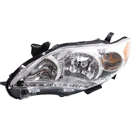 11-13 Toy Corolla Left Driver Side Headlamp Assy w/chrome housing