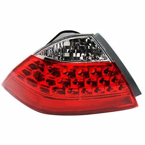 Fits 06-07 Ho Accord Hybrid Left Driver Tail Light Unit Outer Quarter Mounted