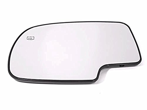 Fits 00-06 Suburban, Avalanche, Tahoe, Yukon Left Driver Heated Mirror Glass w Rear Backing Plate