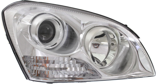 OPTIMA 07-08 HEAD LAMP RH, Assembly, Halogen, w/ Chrome Insert, w/o Appearance Package, From 04-16-07