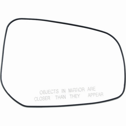 Fits 15-17 Mitsu Lancer Right Passenger Mirror Glass w/Rear Holder Heated