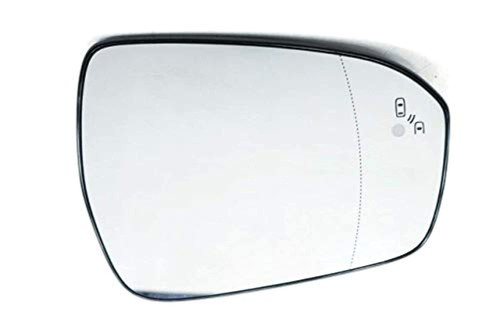 For 13-20 Fusion Right Pass Mirror Glass Heated w/Blind Spot Detect w/Holder OE
