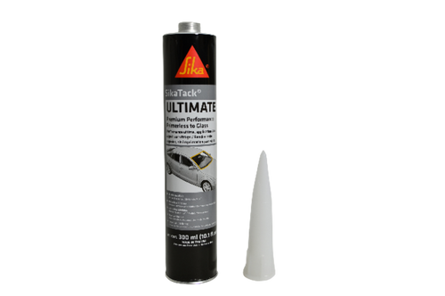 SikaTack Ultimate 30 Minute Primerless Auto Glass Urethane, Adhesive Sealant 2 (300ml) Cartridge