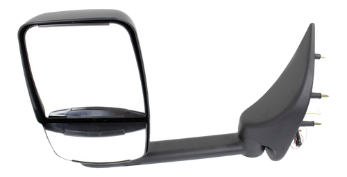 ECONOLINE VAN 02-14 TOWING MIRROR LH, Power, Manual Folding, Non-Heated, Paintable, w/o Auto-Dimming, BSD, In-housing Signal Light, and Memory