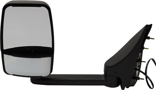 ECONOLINE VAN 02-14 TOWING MIRROR LH, Power, Manual Folding, Non-Heated, Paintable, w/o Auto-Dimming, BSD, Memory, and Signal Light