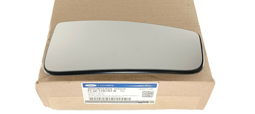 Right Pass Lower Convex Tow Mirror Glass w/Holder OE For 15-22 F150, 17-22 F250 F350 F450 Heated