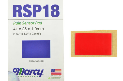 Marcy RSP18 Replacement Rain Sensor Pad Only - 41mm x 25mm x 1.5mm see details for fitment (Acrylic Adhesive)