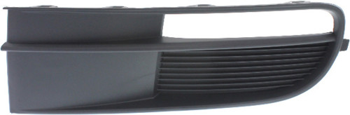 BEETLE 12-19 FOG LAMP COVER LH, Black, w/o Chrome Molding, Convertible/Hatchback