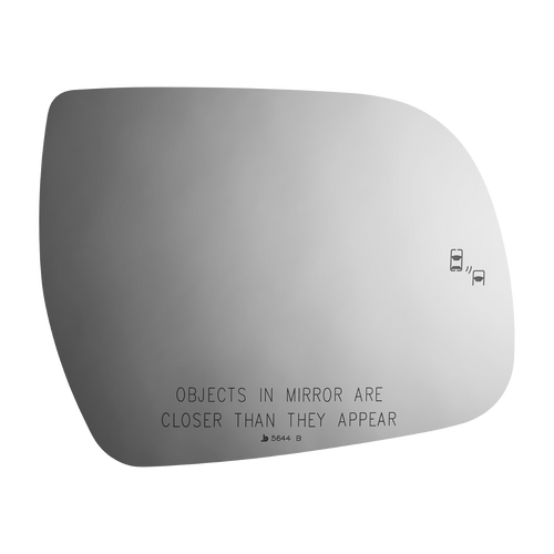 Fits 13-17 Sienna Right Mirror Glass Lens w/Blind Spot Detect For Models w/Auto Dimming Feature Only