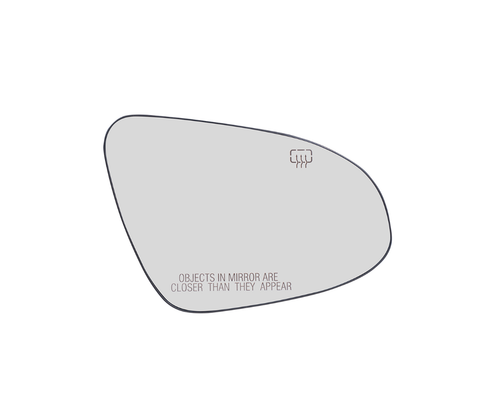 Compatible with 14-19 Corolla 12-17 Camry 14-18 Yaris Right Passenger Heated Mirror Glass w/Holder