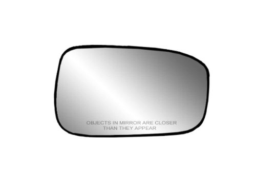 Fit System Passenger Side Heated Mirror Glass w/Backing Plate, For Ho Accord Sedan, 4 1/2" x 7 3/8" x 7 1/2" (Japan & US Built)