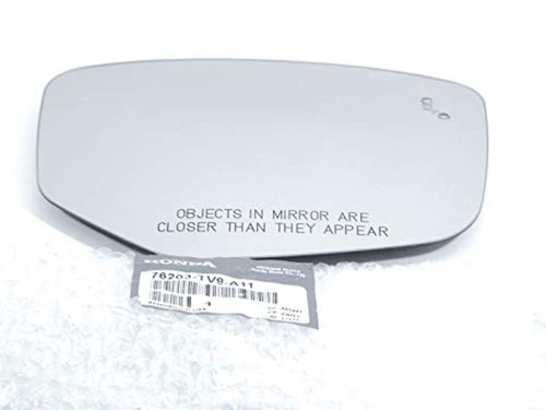 Right Pass Mirror Glass w/Blindspot Detection Rear Holder OEM Compatible with 16-20 Ac ILX